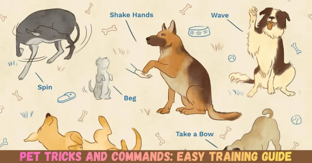 pet tricks and commands easy training guide